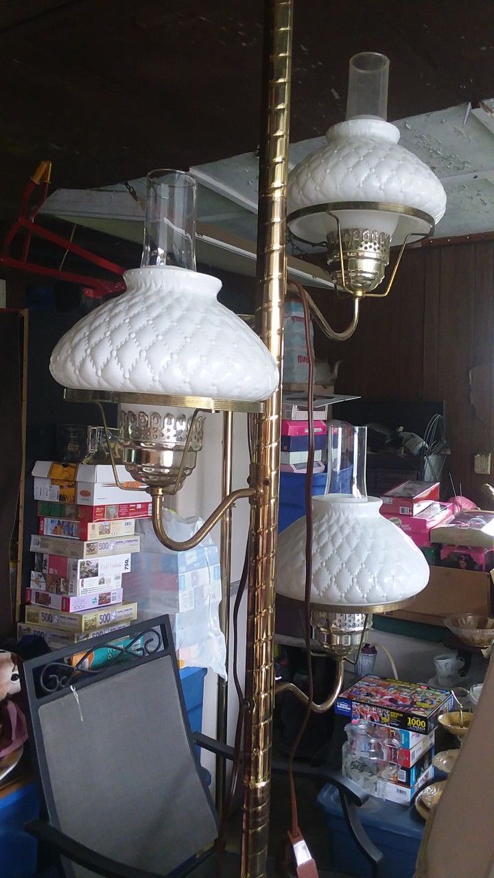 Vintage Pole Lamp