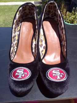 NFL 49ers  women's high heels