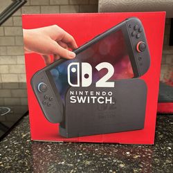 Nintendo switch 2 (brand new, never been opened)