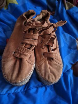 Zapato de gamusa .