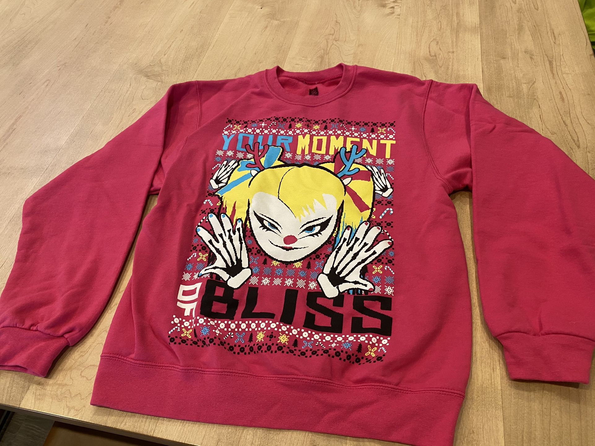 WWE Alexa Bliss Holiday Sweatshirt Size Small