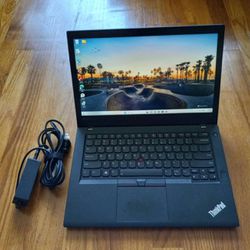 14 inches Lenovo ThinkPad T470 Laptop Win11 Pro i5 @2.4GHz SSD 256Gb 512Gb RAM 8Gb 16Gb 32Gb Microsoft Office 2021 Option PLEASE READ DETAILS 