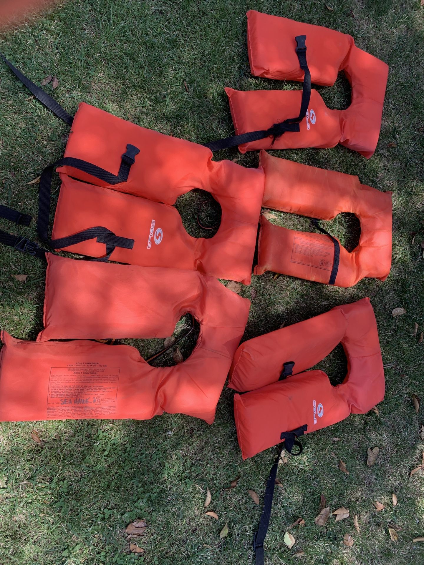 Life jackets