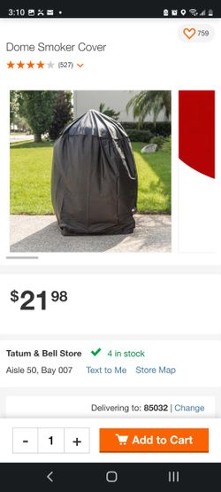 Universal Dome Smoker Cover