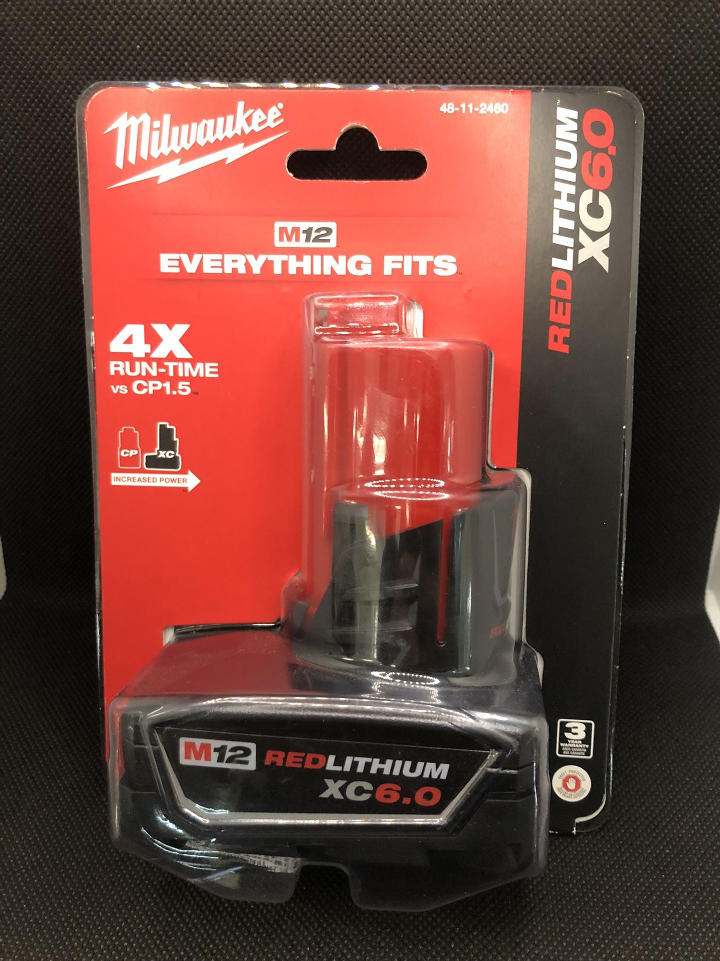 Milwaukee M12 Redlithium XC6.0
