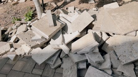 Travertine $1 Per Full Piece. Some Are Good Some Bad. Come Pick