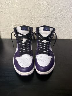 Jordan 1 Court Purple