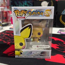 Funko - Pichu #579 Pokémon Center (pearlescent)