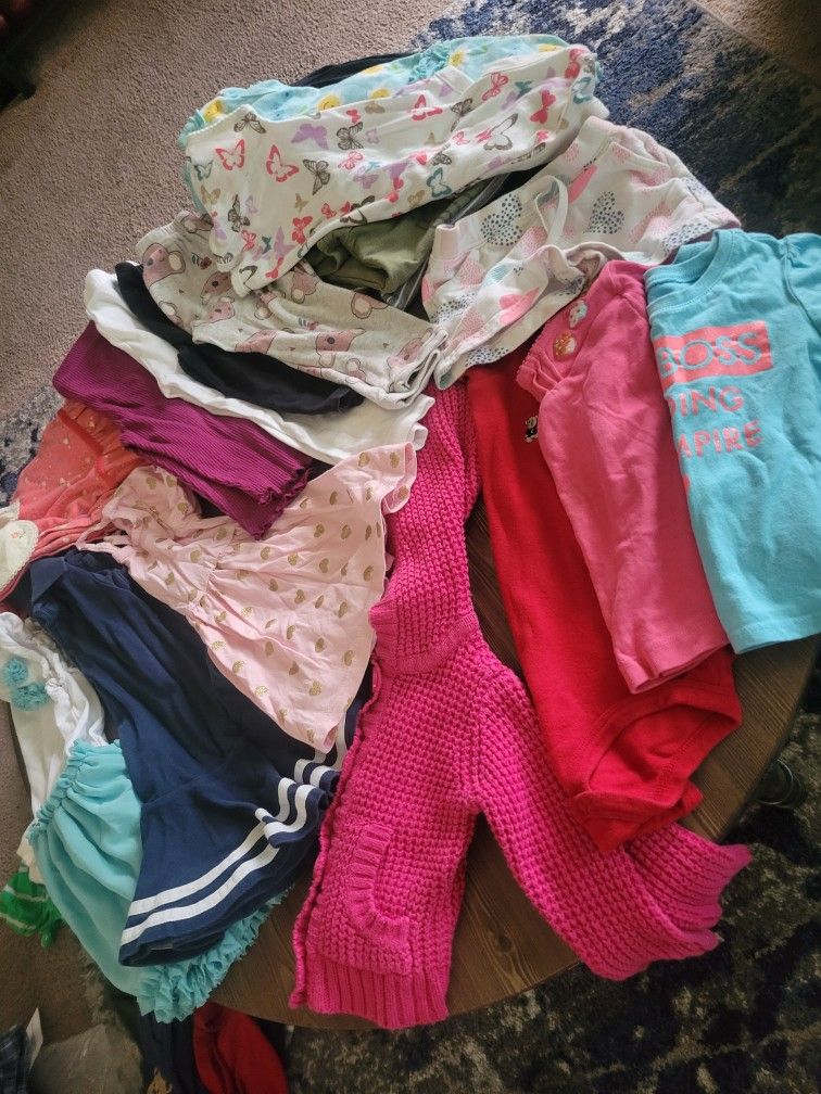Clothes Baby Size 12 And 18 Months