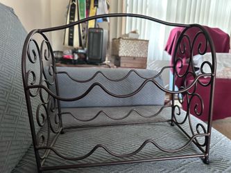 6 bottle wine rack