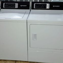 SPEED QUEEN WASHER AND GAS DRYER EVERYTHING GOOD 
