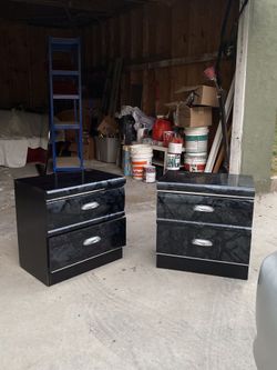 80s Vintage Black Marble