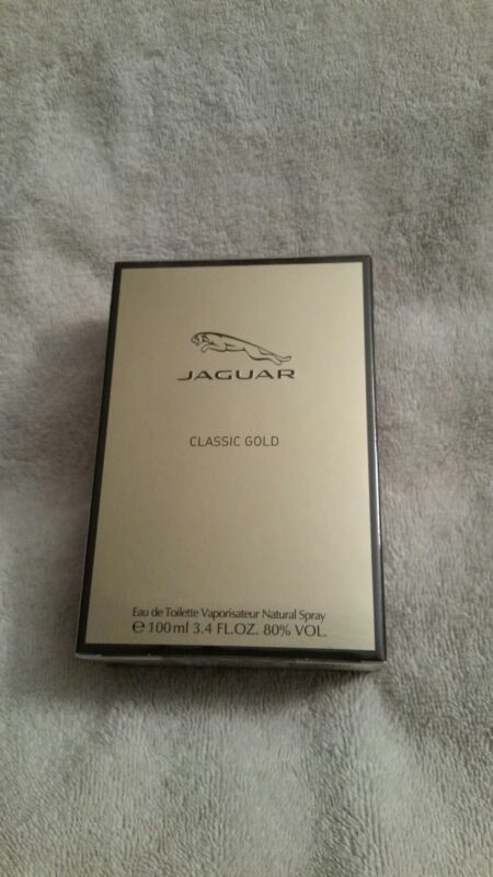 Jaguar Classic Gold 3.4oz cologne.