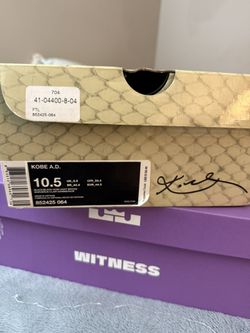 Black Mambas 10.5 Kobe A.d.