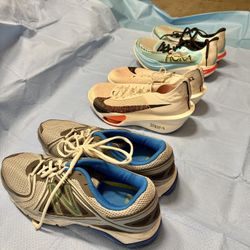 New Balance Size 12, NIKE Air Zoom Alphafly... Size 8 to 8.5 , Hoka One Size 9 to 9.5