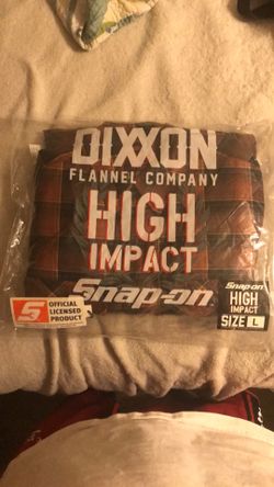 Snap on flannel