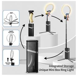 Portable Ring Light With Stand