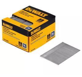 DEWALT 2 in. x 16-Gauge Bright Finish Straight Collated Finishing/Casing Nail (2500 per Box)=Dew-10