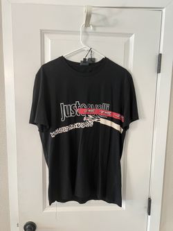 Just Cavalli Men's Slim-Fit Graphic T-Shirt - Black