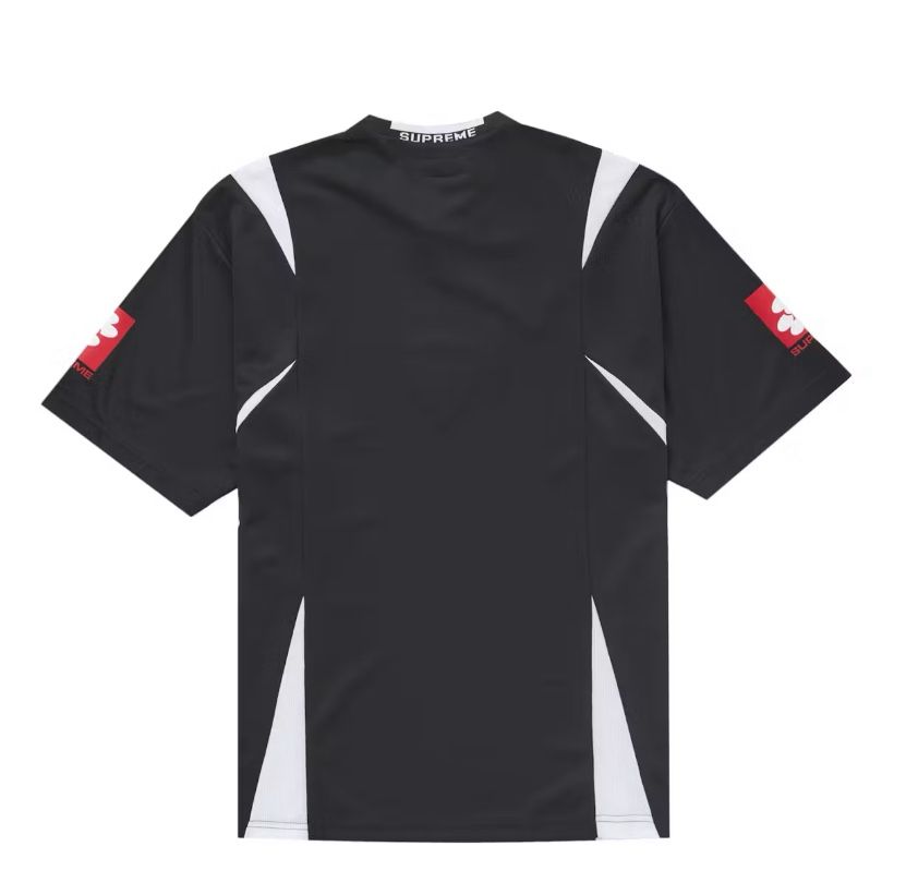 ウェア Supreme Crest Soccer Jersey Black L Supreme Crest Black Soccer Jersey Size Large FW24 Brand New