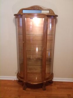 Antique Oak Cabinet