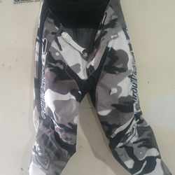 MotocrossRideing Pants  Size 38   Troy Lee With Alpine Star Knee Guards