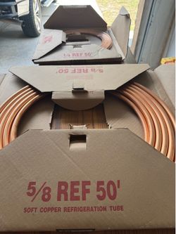 1-5/8 REF 50' SOFT COPPER REFRIGERATION TUBE