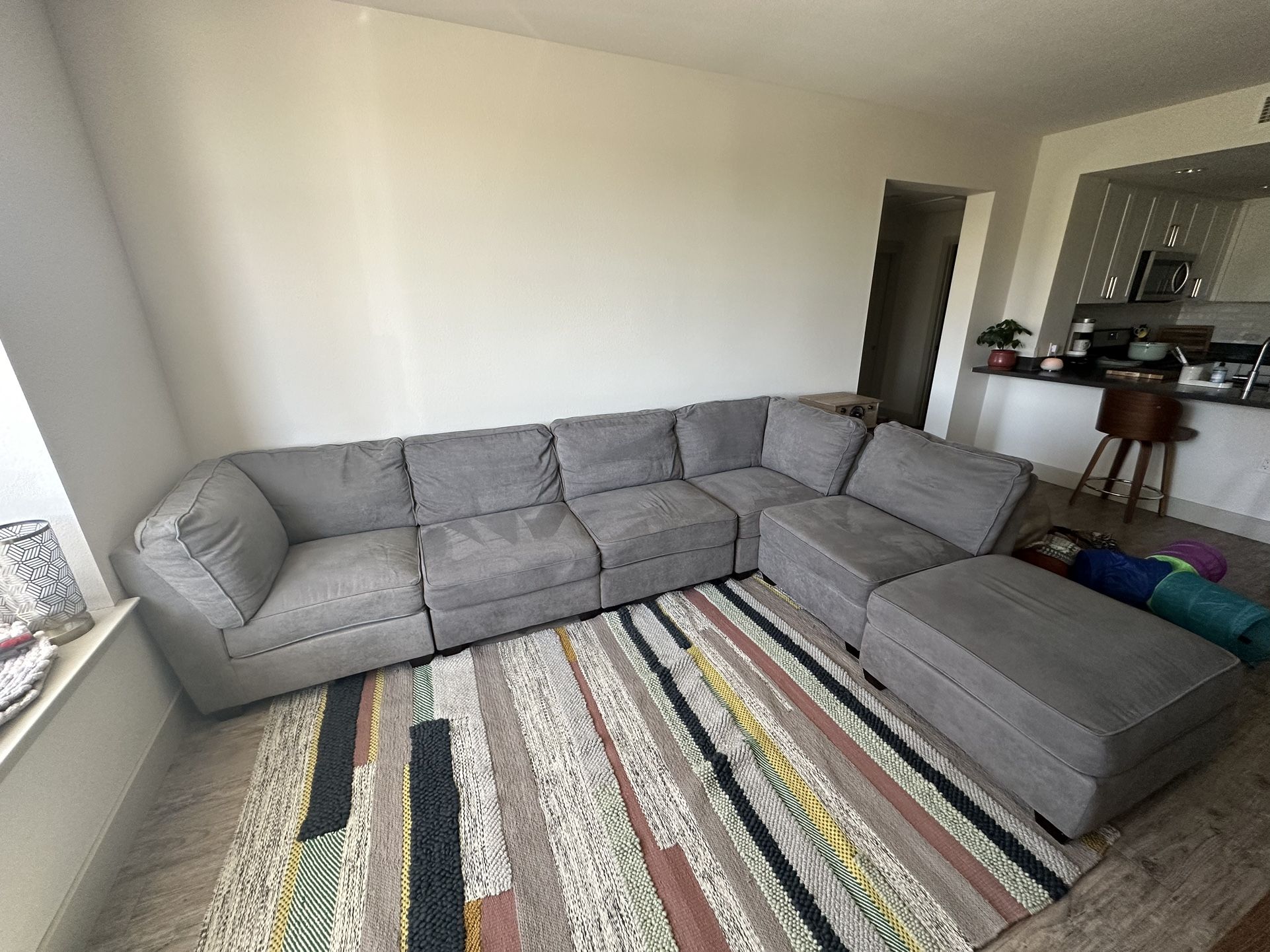 Gray Sectional Couch For Sale