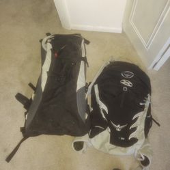 Two Osprey Backpacks