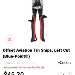 Snap-On Red Snips 