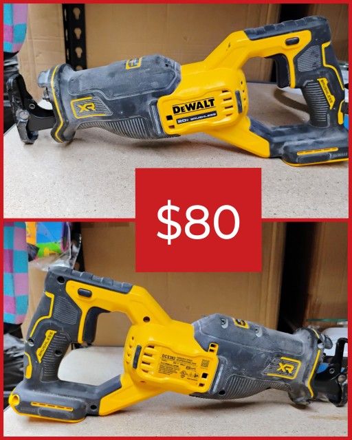 DeWalt 20v Reciprocating Saw XR Sawzall