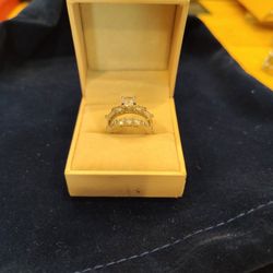 925 Silver Engagement Set