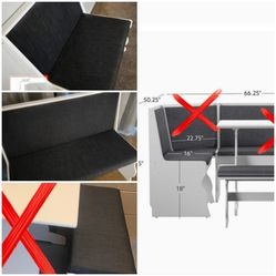 Nook Set Of 3, Table Not Included