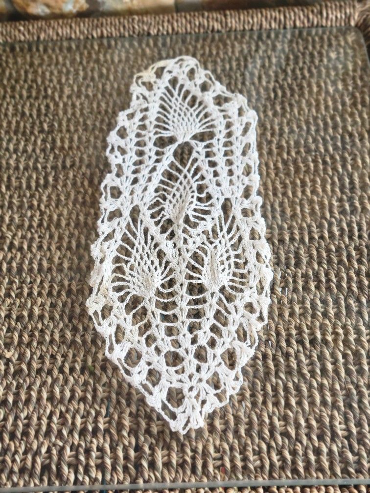 Ivory Crochet Piece