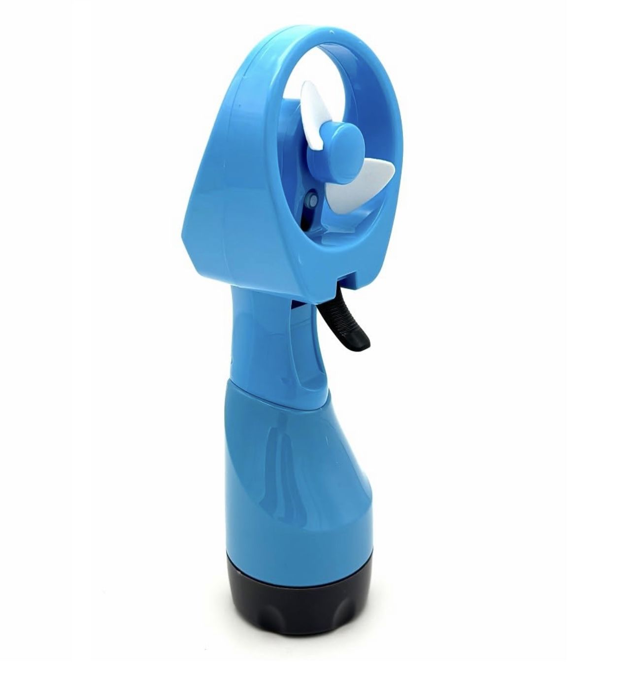 ABS Battery Powered Handheld Water Misting Fan Manual Spray Fans for Beach Travel Outdoors 