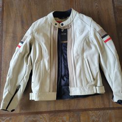 Women REV'IT, S Motorcycle Leather Jacket Size 38