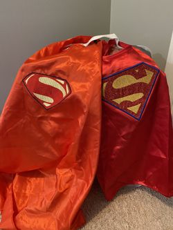Superman costume capes