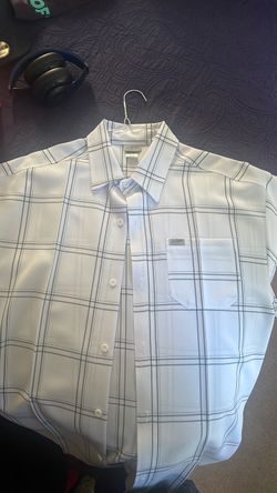 White Cal Top button up LARGE