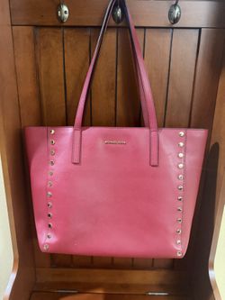 Michael Kors Leather Purse Red