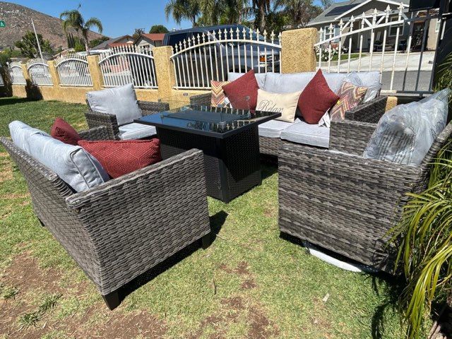 Brand New Patio Outdoor Furniture Set With Fire Pit