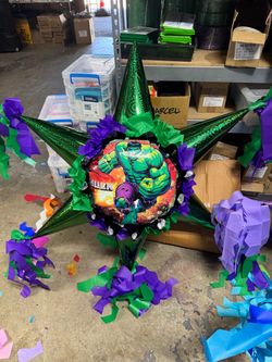 Hulk star bola piñata