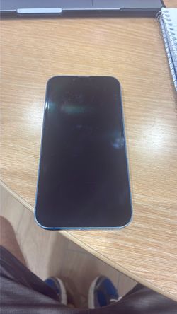 Apple iPhone 13 with Blue Frame