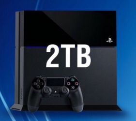 PlayStation 4: 2TB.