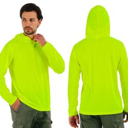 High Visibility Long Sleeve Shirts With Hood 