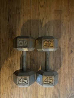 45lb Dumbells