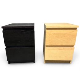 Drawer Dresser - Black & Birch - $25 each / $60 for all 3