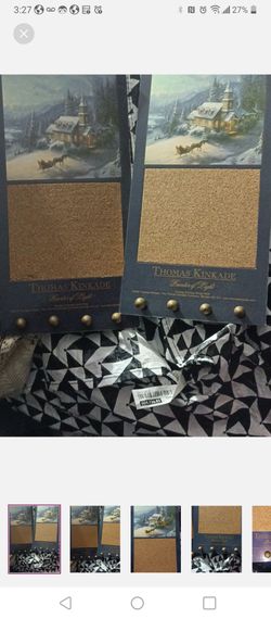Thomas Kinkade Cork Bulletin Board