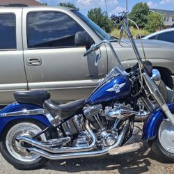 06 Harley Davidson Fatboy 1450cc 88cubic Fuel Injected
