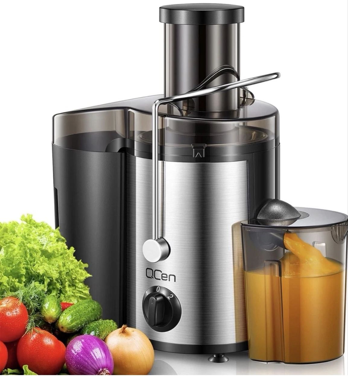 Qcen Juicer Processor 500W Centrifugal Juicer NEW