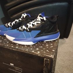 Royal Blue And Black Jordans Size 9